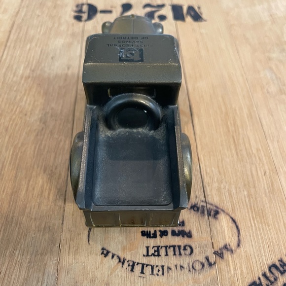 Vintage Advertising First Federal Savings of Detroit Metal Chevy Pick-Up Truck - Picture 4 of 11